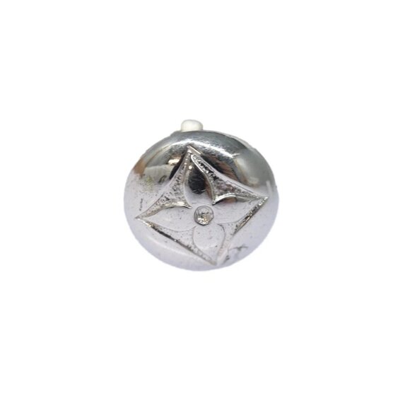 LOUIS VUITTON Damier Ebene Bouton De Manchette Motif Cuffs - Picture 12 of 14